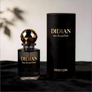 Flacon <span class=keywords><strong>de</strong></span> <span class=keywords><strong>parfum</strong></span> vide rechargeable <span class=keywords><strong>de</strong></span> haute qualité, personnalisé, cylindrique, avec bouchon doré, anti-fuite, en verre, 30 ml, 50 ml, 100 ml - Product Image 4