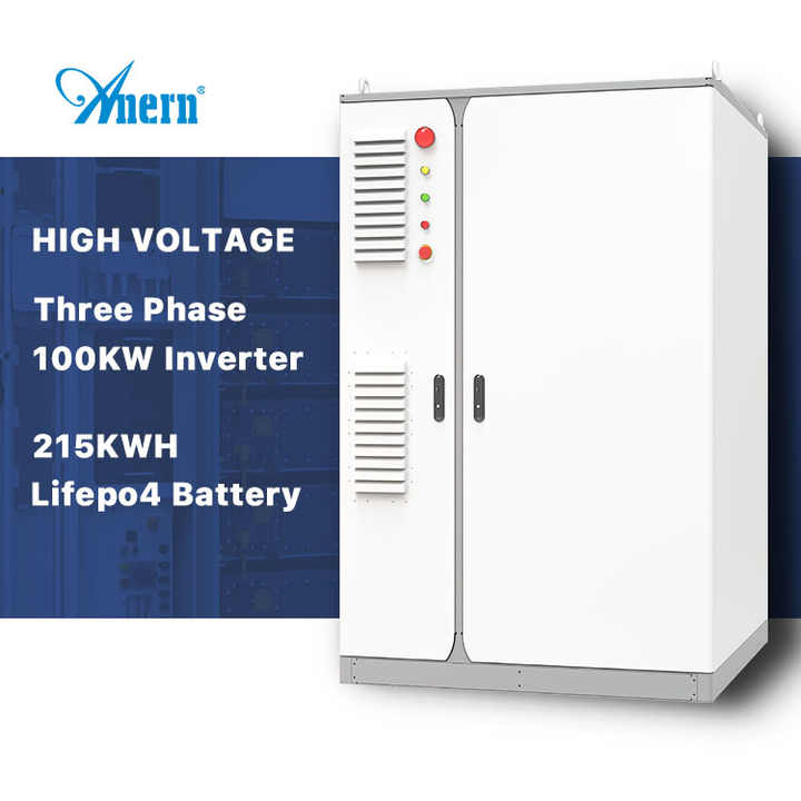 Manufacturer 215kwh Lithium Battery Energy Storage System 280ah 100kwh ...