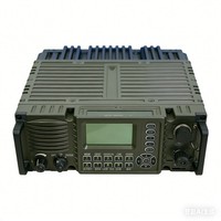 Radio Transceiver Komunikasi Taktis SDR Digital Penuh Dua Arah HF 125W Manet IP Mesh