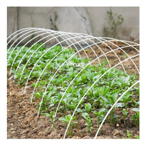 เสาไฟเบอร์กลาส FRP GRP แบบแข็ง ไม่เป็นสนิม สำหรับยึดต้นไม้ หรือทำซุ้มโค้ง - Product Image 1