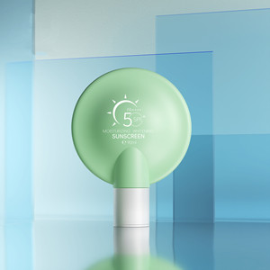 Botellas de Plástico Personalizadas de <span class=keywords><strong>50</strong></span>, 70 y 90 <span class=keywords><strong>ml</strong></span>, Forma Única en Azul y Verde, para Bloqueador Solar, Crema Solar, Loción Facial y Corporal, Productos Cosméticos - Product Image 3