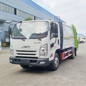 Camion compacteur de déchets JMC, capacité de 5 à 10 tonnes, alimenté au diesel, pour la collecte et le recyclage des déchets - Product Image 3