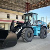 Untuk SW956E Electric Front End Loader 6.2 Ton Beban Terukur 2.7-5.5 m Bucket untuk Aplikasi Pertambangan, Pelabuhan, dan Pemindahan Tanah