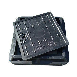 Copertura tombino chiudibile a chiave per il drenaggio stradale coperture fognarie con telaio - Product Image 2