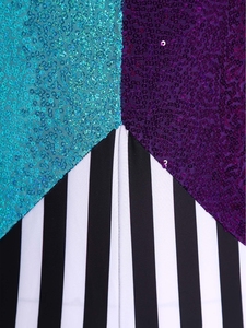 Mono de baile para mujer de talla grande, disfraz de Sombrero Loco, mono de tul con lazo y volantes, disfraz temático de payaso loco - Product Image 5