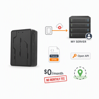 Traceur GPS sans fil avec alerte géofence, connectivité 4G LTE, protocole Traccar GT06, API ouverte, se connectant à mon propre serveur, sans frais mensuels.