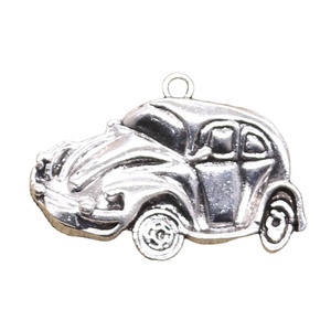 จี้รูปแมลงเต่าทอง <span class=keywords><strong>Herbie</strong></span> 39X26มม. ทำด้วยมือจี้เงินทิเบตวินเทจทำด้วยตัวเองสำหรับสร้อยข้อมือสร้อยคอ - Product Image 1