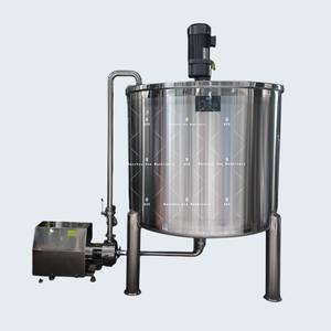 Hydraulic Lifting <b>Hair</b> Gel Tomato Paste Vacuum Emulsifier Blender Emulsifying Mixer Body Cream Making Machine - Product Image 1