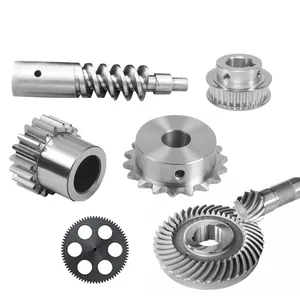 Produsen Pembuatan Presisi Tinggi Disesuaikan Pengolahan 304 316 Stainless Steel Roda dan Worm Gear