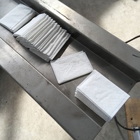 Produits de détail populaires DC-210 Dossier de Poche Mouchoir En Papier Machines