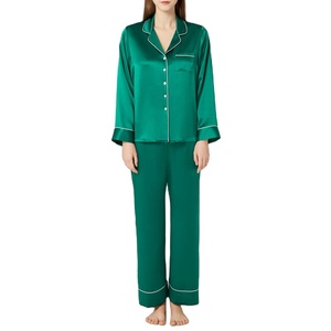 Set pigiama da donna in pigiama <span class=keywords><strong>di</strong></span> seta satinata da <span class=keywords><strong>notte</strong></span> Sexy da <span class=keywords><strong>notte</strong></span> per donna - Product Image 1
