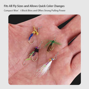 Connecteur rapide en acier inoxydable pour la pêche à la <span class=keywords><strong>mouche</strong></span>, changement rapide <span class=keywords><strong>de</strong></span> hameçon, pour leurres, mouches, accessoires <span class=keywords><strong>de</strong></span> pêche à la micro-<span class=keywords><strong>mouche</strong></span> - Product Image 5