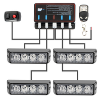 Nouvelle télécommande sans fil 12V/24V IP65 étanche LED Feux de signalisation avant de pont Grille Feux de jour