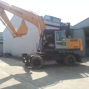 รถฮุนไดมือสอง210W-9ล้อ210W-7 21ตันสภาพการทำงานที่สมบูรณ์แบบกระปุกเกียร์เครื่องจักรก่อสร้าง - Product Image 3