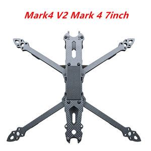 MARK4 Drone FPV de course <span class=keywords><strong>7</strong></span> pouces V2, cadre croisé, <span class=keywords><strong>HD</strong></span>, pour débutants, télécommande longue portée, charge utile, fibre de carbone, pour le vol aérien - Product Image 2