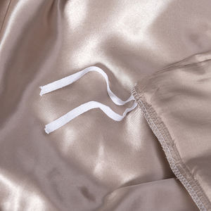 Ensemble de literie d'été coréen de style moderne personnalisé 2024, taille super king, satin de soie camel, vente chaude - Product Image 6