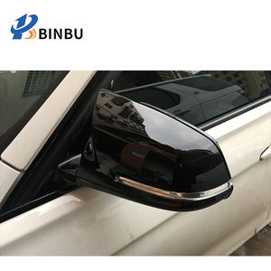 BMW için 1.2.3.4 serisi X1 dikiz aynası kapak F30 F20 F32 F33 F36 siyah/mavi/beyaz m3 stil/bir stil dikiz aynası kabuk - Product Image 1