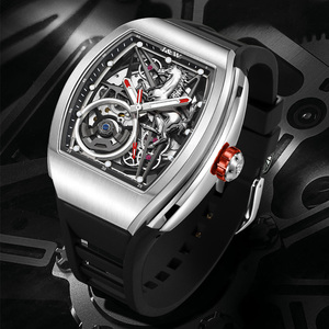 Reloj Mecánico I&W Carnival Sports, Resistente al Agua, con Correa de Goma, Estilo Casual, para Hombre - Product Image 3