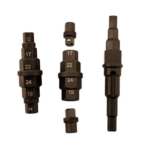 Motorcycle Spindle Socket Repair Tool 17 19 24 Extended Hex Wrench Front Wheel Removal - Product Image 1