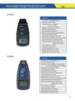 Tacómetro Digital de Aleación de Aluminio de Alta Precisión VLUUKE DT6236B, Medidor de Velocidad Superficial, Pruebas de Rendimiento Eléctrico, IP67, 2 Años de Garantía