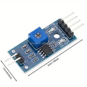 โมดูลตรวจวัดความชื้นในดิน เซ็นเซอร์วัดความชื้นในดินแบบปรับได้ หุ่นยนต์รถอัจฉริยะ รดน้ำอัตโนมัติ - Product Image 5