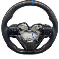 Volant sport en fibre de carbone pour Toyota Highlander Sienna, vente en gros, modification course, sans airbag