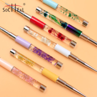 Pinceaux à ongles professionnels Yalixin de haute qualité, durables, faciles à utiliser, en nylon importé, pour peinture fine au gel UV, logo personnalisé
