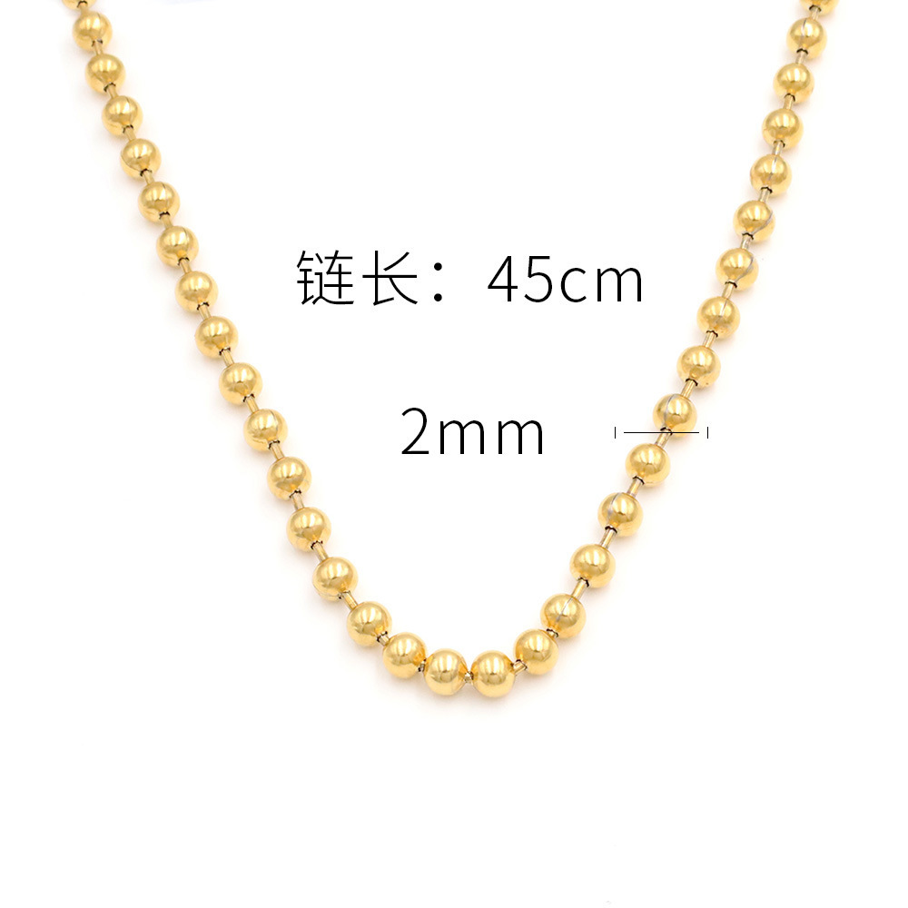 beaded chain