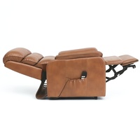 Fauteuil inclinable électrique surdimensionné en cuir moderne pour salon – Fournisseur de mobilier pour projets, distribution de commandes en gros