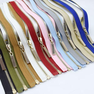 Weekeep — <span class=keywords><strong>fermeture</strong></span> éclair en métal pour vêtements, pièces détachées AP391 3 #40/50/60/70cm, accessoires pour vêtements, sac, couture multicolore à bout ouvert - Product Image 5