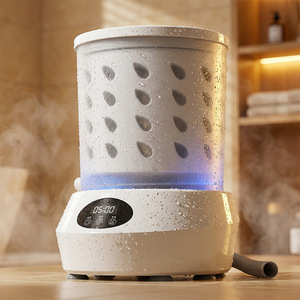 <span class=keywords><strong>Lavadora</strong></span>-Secadora Automática con Alimentación USB, Diseño Compacto de Doble Tina, Cesta de Lavado <span class=keywords><strong>Desmontable</strong></span>, <span class=keywords><strong>Lavadora</strong></span> Portátil - Product Image 1