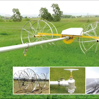 Système d'irrigation à rouleau latéral de machine d'irrigation agricole à économie d'énergie de haute qualité avec nouveau moteur et matériau métallique de boîte de vitesses