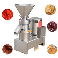 50-100 kg/h cacahuète pistache faire machine à beurre d'herbes moulin colloïdal alimentaire moutarde et moudre sauce tomate commerciale faisant la Machine