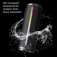 Enceinte portable d'extérieur JB Loud 2025 avec contrôle vocal 5.3, subwoofer et éclairage RGB – Promotion et vente en gros