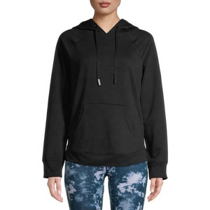 Sweat-shirt à capuche unisexe en molleton polyester/coton épais 340g, personnalisable avec logo, pour hommes et femmes, vente en gros - Product Image 2