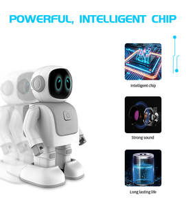 หุ่นยนต์เต้นรำ หุ่นยนต์เพื่อการศึกษา ของเล่นหุ่นยนต์ ของขวัญสร้างสรรค์ เครื่องเล่นเพลง - Product Image 3