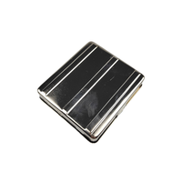 Rouleau facile rapide de haute qualité en métal arrondi de conception rectangulaire rouleau de cigarette de sécurité boîte à rouler le tabac
