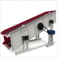 Machine de criblage de sable vibrant robuste à haut rendement avec moteur et engrenage