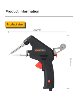 Pistola <span class=keywords><strong>de</strong></span> <span class=keywords><strong>Soldar</strong></span> LK380 <span class=keywords><strong>de</strong></span> 80W con Alimentador Automático <span class=keywords><strong>de</strong></span> Estaño, Operación con una Sola <span class=keywords><strong>Mano</strong></span>, Máquina <span class=keywords><strong>de</strong></span> Soldadura para Reparaciones - Product Image 5