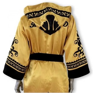 เสื้อคลุมชกมวยชุดฝึกชกมวยโลโก้แบบกำหนดเอง - Product Image 4