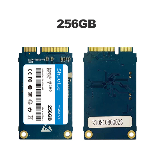 Mini MSATA SSD 512GB Internal Laptop SATA 3.0 Plastic 600MB/s