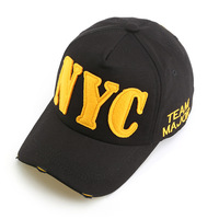 2022 Gorras Beisbol 여성과 남성 실행 차양 모자 조정 가능한 NYC 야구 모자