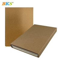 Set de Papelería Ecológica al por Mayor, Caja de Regalo, Artículos Escolares, Carpeta de Papel Kraft, Lápiz, Regla, Bloc de Notas, Regalo Promocional de Oficina