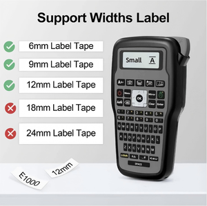 E1000 Pro Portable <strong>Label</strong> Printer Keyboard <strong>Label</strong> <strong>Maker</strong> Handheld Industrial <strong>Label</strong> <strong>Machine</strong> for Industrial/Cable - Product Image 4