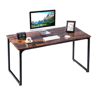 Commercio all'ingrosso ODM OEM Industrial Computer Desk Desktop Splice Board scrivania da ufficio in truciolare di legno con struttura in metallo