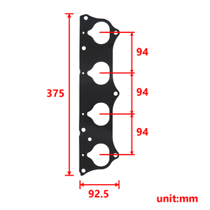 GK-04 collecteur d'admission <span class=keywords><strong>thermique</strong></span> universel 3306 kit de joint de corps de papillon de moteur pour <span class=keywords><strong>HONDA</strong></span> K-SERIES ACURA RSX K20A K20Z PRB - Product Image 6