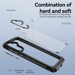 <span class=keywords><strong>Coque</strong></span> de téléphone transparente antichoc à quatre coins pour <span class=keywords><strong>Samsung</strong></span> <span class=keywords><strong>Galaxy</strong></span> A36 A37 A56 <span class=keywords><strong>5G</strong></span> A17 4G <span class=keywords><strong>A53</strong></span>, <span class=keywords><strong>coque</strong></span> de téléphone anti-chute - Product Image 2