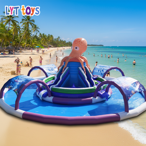 Parc aquatique gonflable populaire, <span class=keywords><strong>jeux</strong></span> géants gonflables pour parc aquatique, <span class=keywords><strong>jeux</strong></span> aquatiques d'été en plein air - Product Image 1