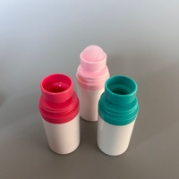 Bouteilles à bille en plastique vides de 50 ml de bonne qualité, blanches, pour huiles essentielles, parfums, déodorants, huiles d'aromathérapie et cosmétiques