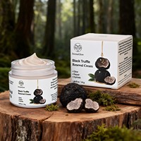 Crème Visage Anti-Âge à la Niacinamide et à la Truffe Noire Fermentée, Antioxydante, Raffermissante, Éclaircissante, Hydratante, Réparatrice de la Barrière Cutanée